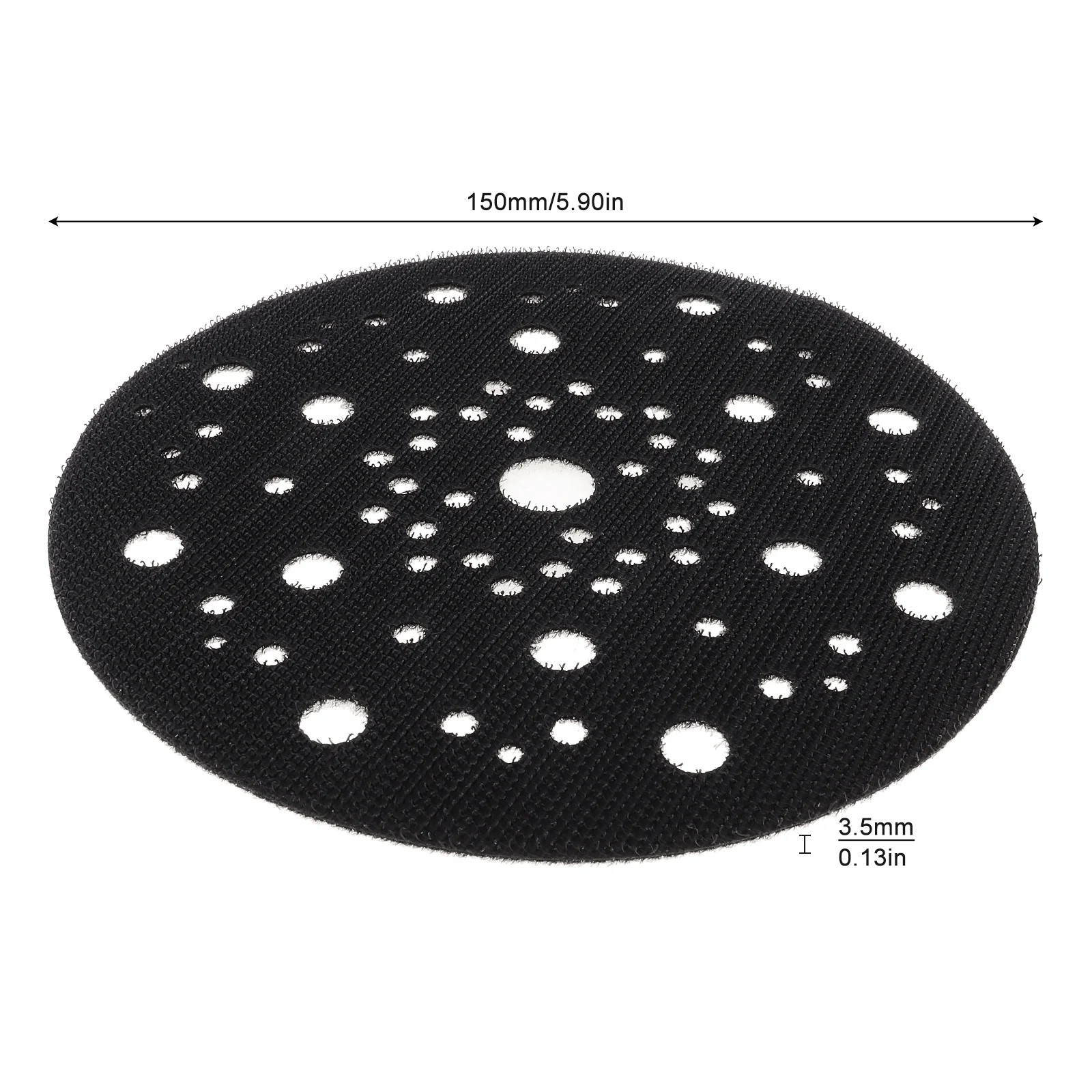150mm 6 Inch Random Interface Pad Saver for Sander Sander Backing Pad Buffer Tool Accessories
