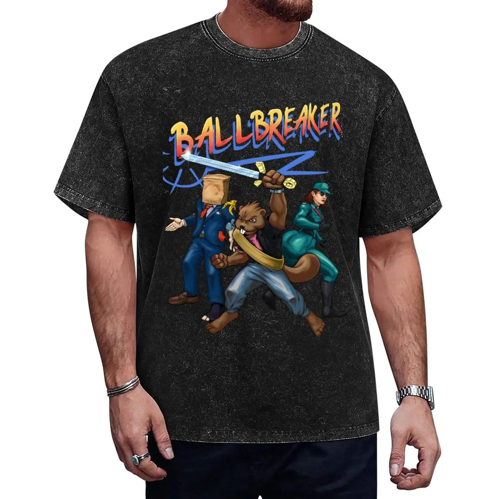 

Ballbreaker group T-Shirt gifts for boyfriend vintage graphic tee tee shirts for men