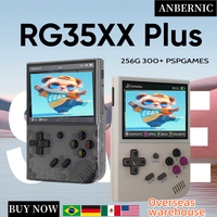 ANBERNIC RG35XX Plus Retro Handheld Game Console 3.5″  Screen Linux Built-in Classic Games Portable Video Game Player PSP Gifts