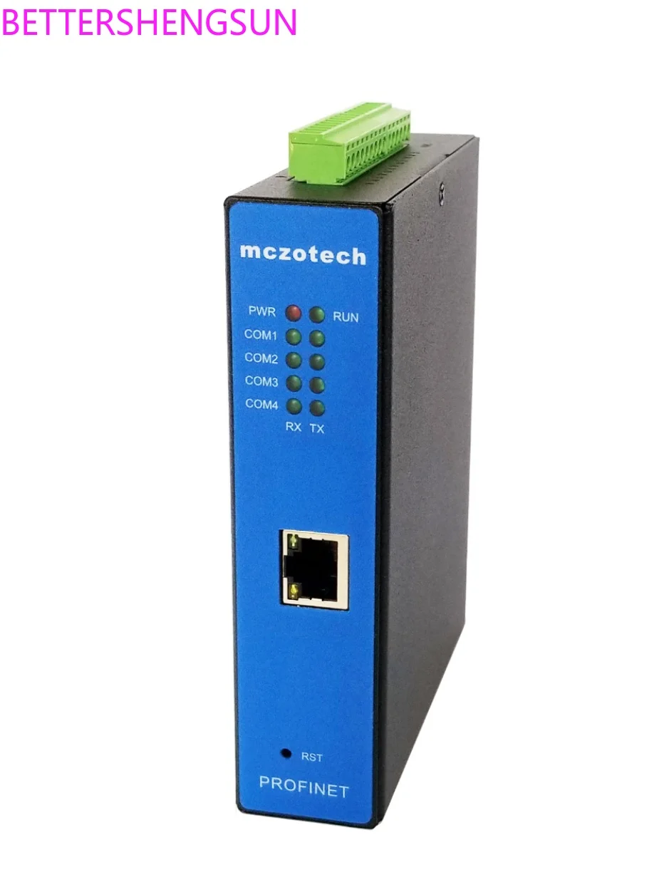 

Profinet to Modbus485 RTU/TCP 4-channel protocol converter without programming PN gateway