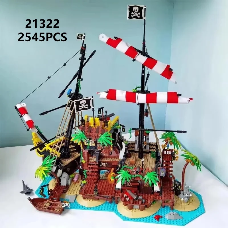 

21322 Конструктор «Пираты Барракудской бухты», 2545 деталей, развивающая игрушка для детей