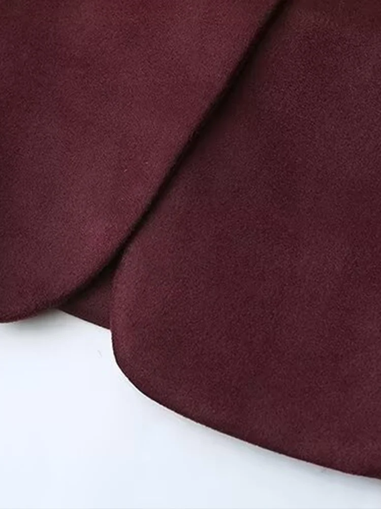 Nuova giacca alla moda da donna in stile europeo, versatile ed elegante, con colletto rialzato e maniche lunghe slim fit.