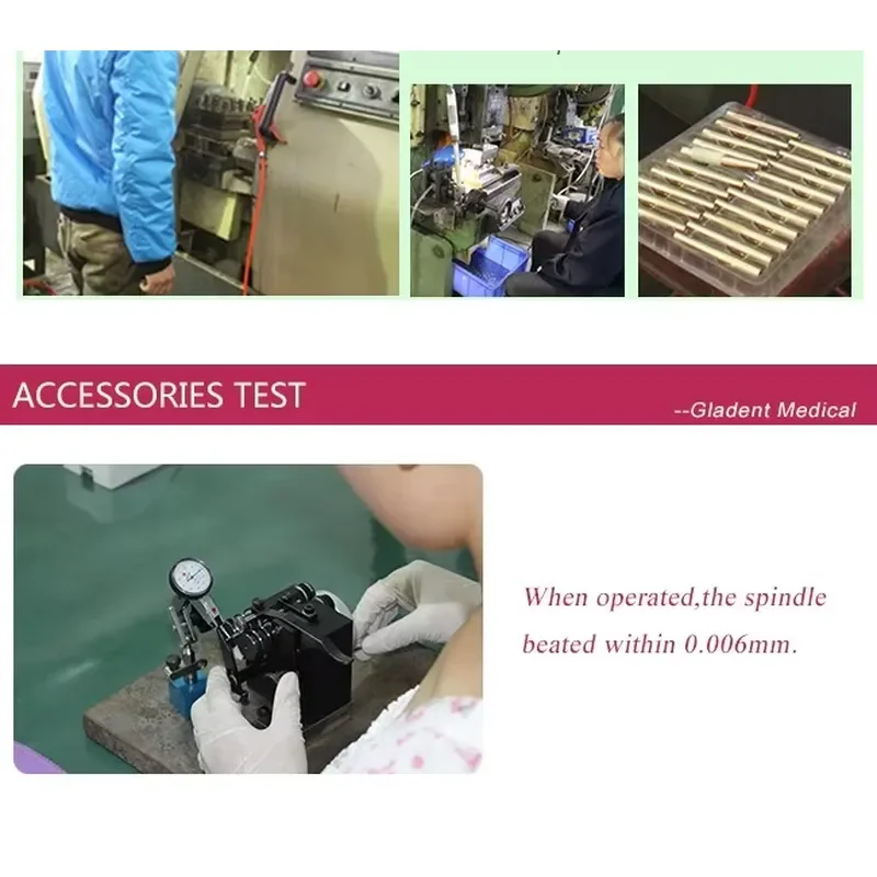 Gladent German Medical-Certified Electric Machine with Metal & Plastic Construction