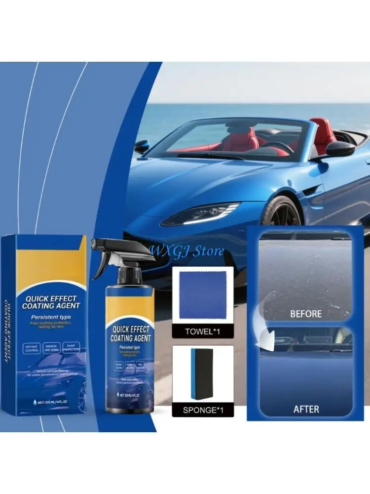 37JE Ceramic Sprayer Coating, Incredible and for Car Paint, Extreme Water Beading, Car Detailing