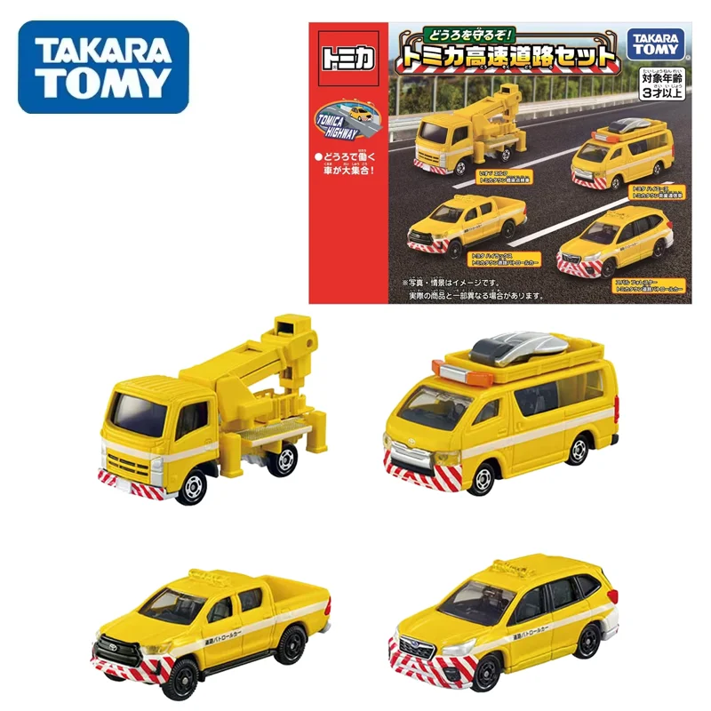 TAKARA TOMY Tomica Toyota Highway Vehicle Assembly Alloy Diecast Collection Cars Model Toys for Children Boys