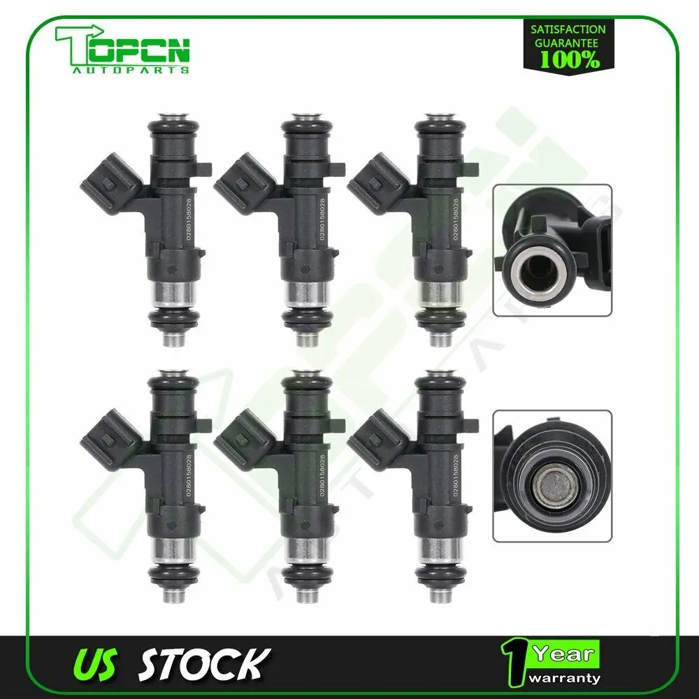 

6 Fuel Injectors For Chrysler 300 Sebring Dodge Charger 2.7L 3.5L 2010 2009-2005