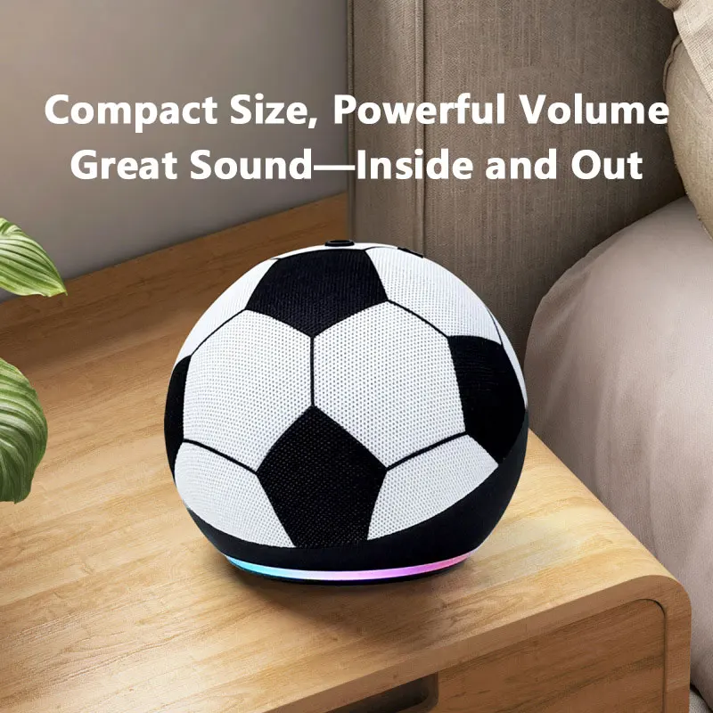 Wireless Card-Type Bluetooth Speaker for Football World Cup Audio TWS Outdoor Portable Small Speaker Football Style 2026 NEW