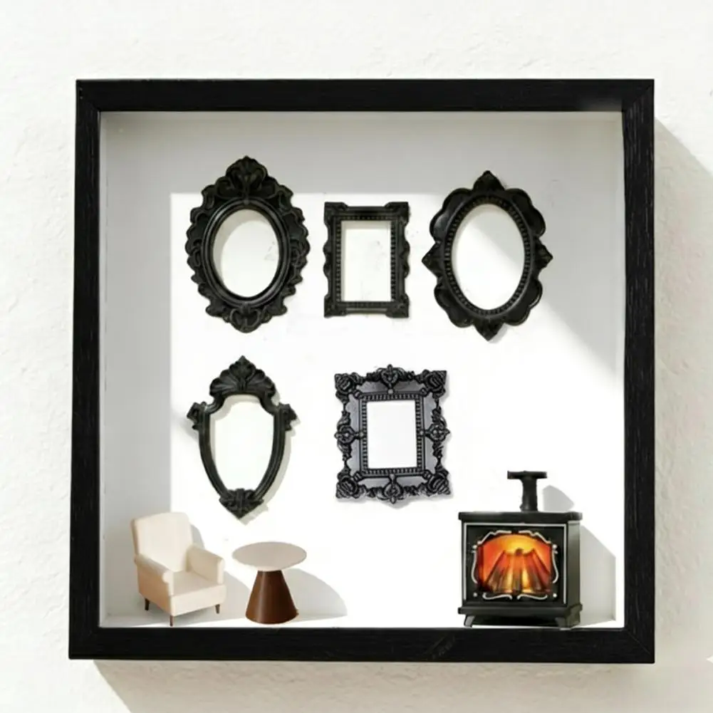 DIY Mini Museum Silhouette Box Kit Memory Photo Album Display Collections Decor Mini Figurine For Anniversary Wedding Gift