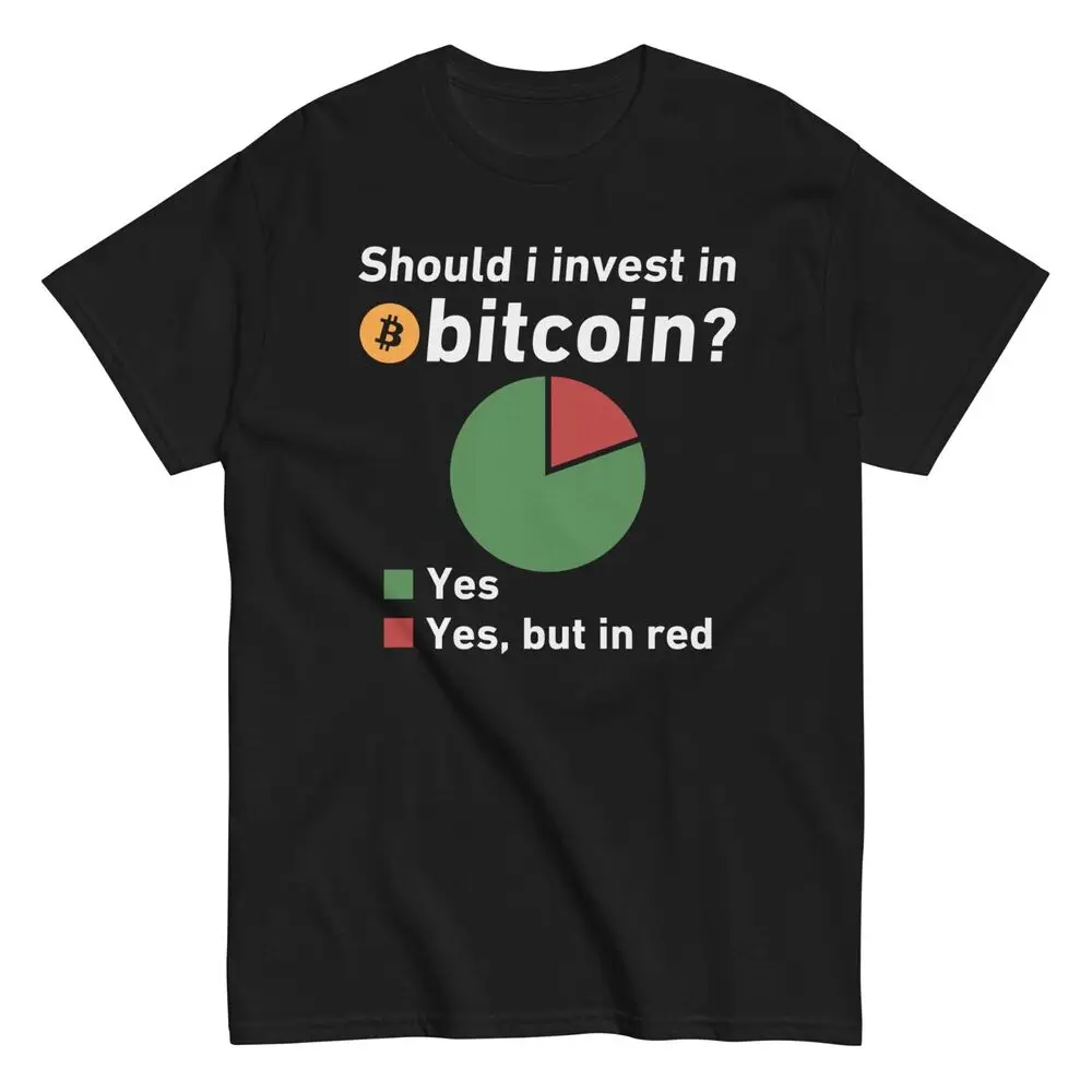 Bitcoin Funny T-Shirt Invest in Bitcoin Crypto Trader Gift Tee