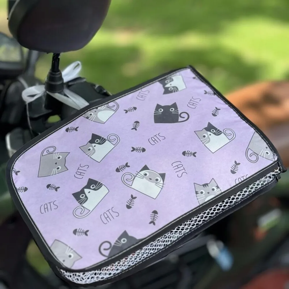 Universal Electric Vehicle Sunscreen Gloves Breathable Windproof Scooters Hand Guards Anti-Sun Waterproof Handle Covers