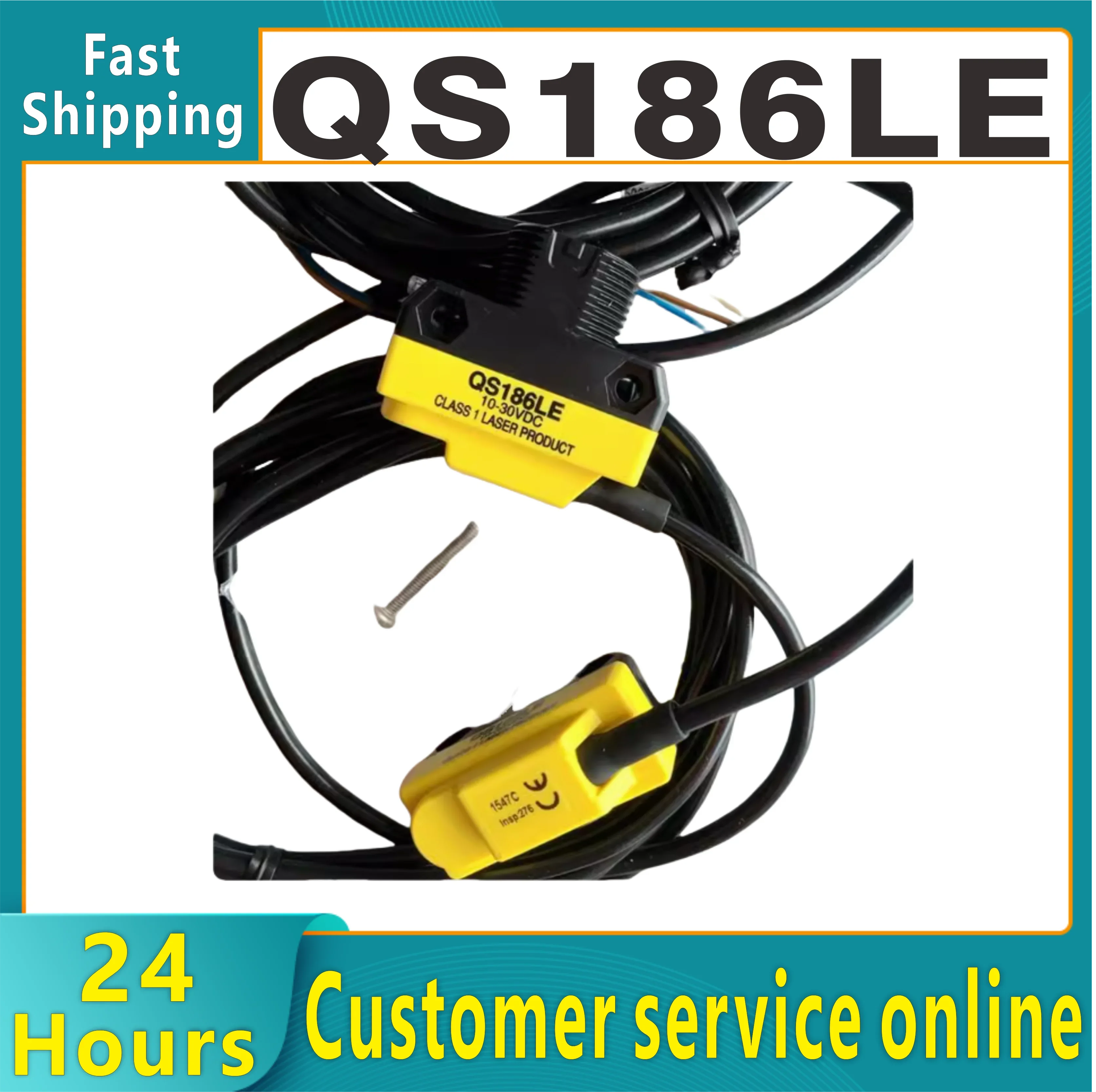 

QS186LE+QS18VP6R фотоэлектрический датчик переключателя, новый оригинальный QS186LE+QS18VN6R