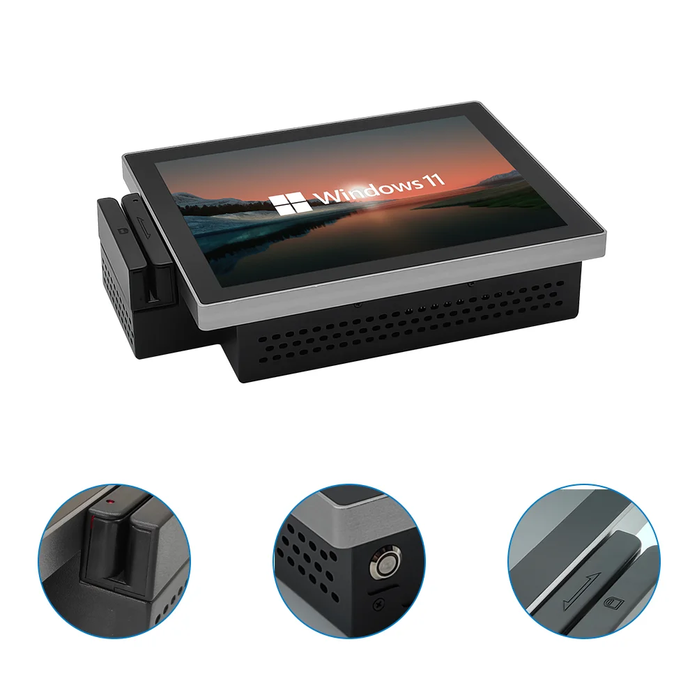 10.4 Inch Capacitive Custom Industrial Capacitive Touch Screen Computer Fanless Industrial Panel Pc