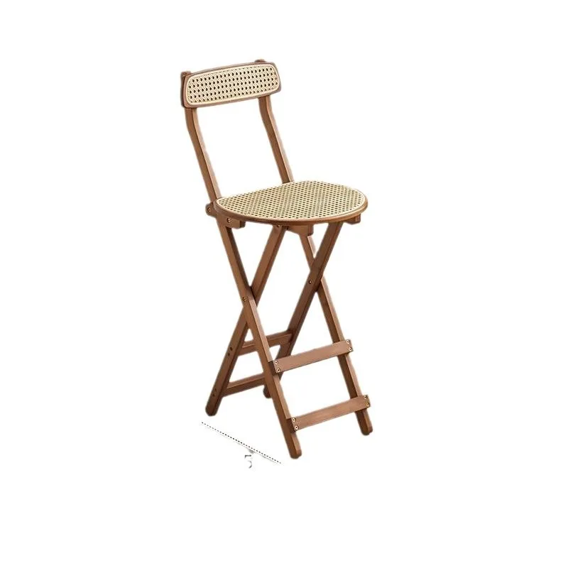 

Foldable high stool, cafe checkout page, bar back chair