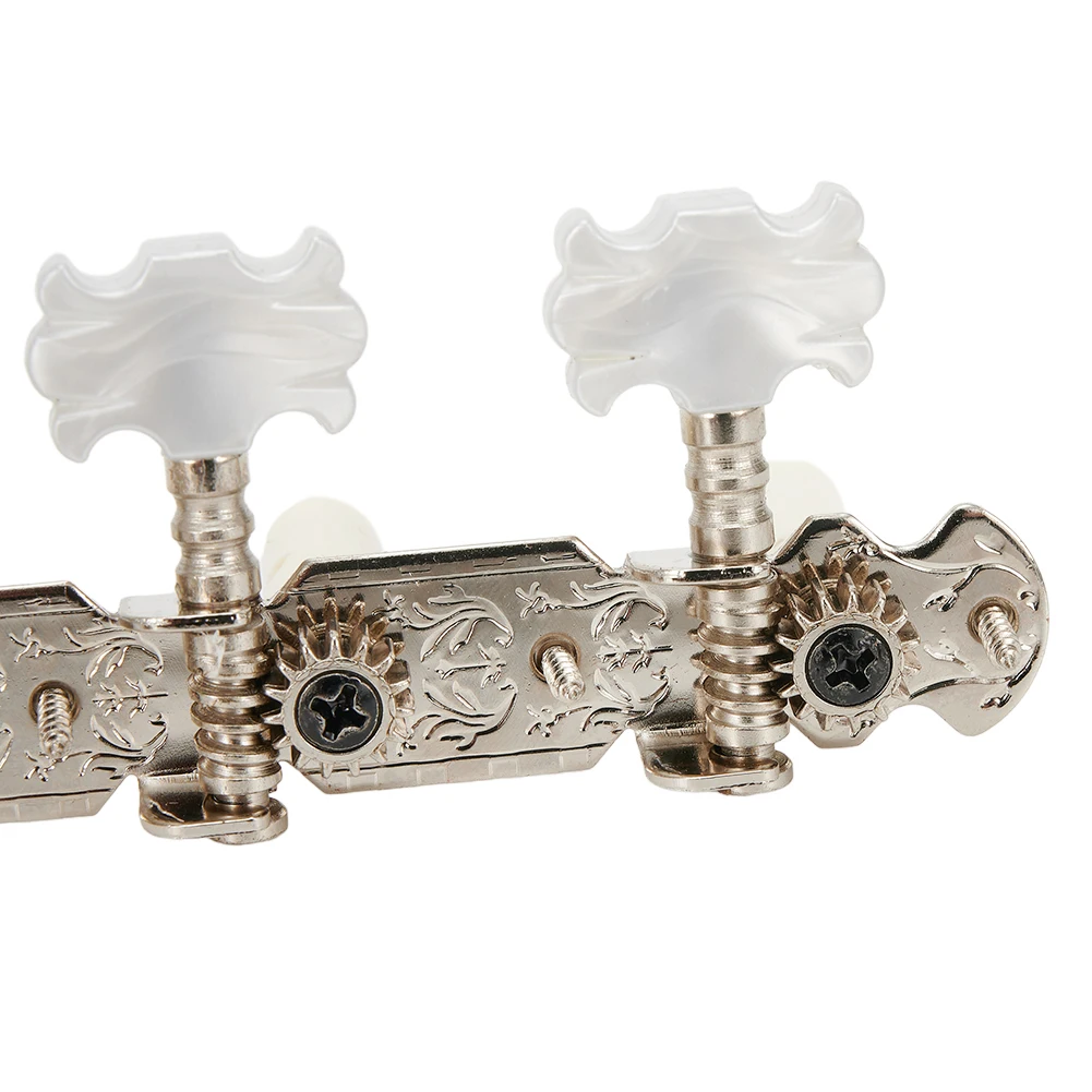 Classical Guitar String Tuning Pegs Machine Heads Tuners Keys Parts With Screws Guitar Optimization Easy To Operate Tuning Pegs