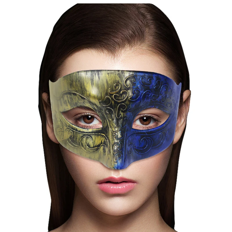 Halloween Eye Mask para homens e mulheres, Masquerade, vestido de carnaval, festa, trajes de carnaval, acessórios sexy, 1 pc