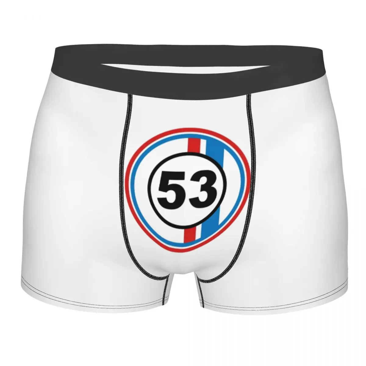 

Custom Cool Classic Racing Car Herbie Boxers Shorts Panties Male Underpants Stretch Briefs Underwear