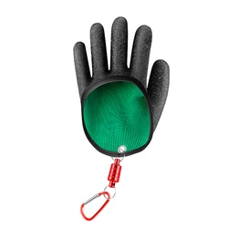 1PC Fish Catching Gloves Fishing Glove With Magnet Hook Non-Slip Gloves Catch Fish Latex Hunting Gloves For Fishing Accessories