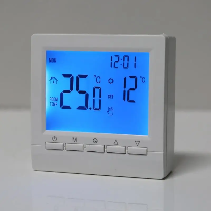 4XFD Air Conditioner Digital Temperature Controller for Smart Programmable Thermostat for Wall Hanging Steam Room