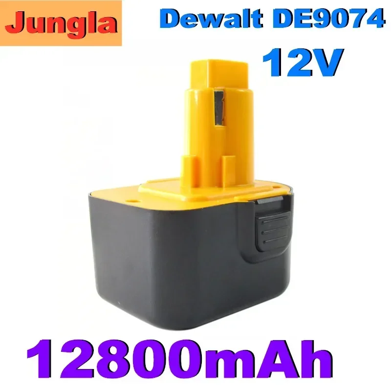 New 12V 12800mAh Tool battery for Dewalt DE9074 DC9071 DE9037 DE9071 DE9075 DW9071 DW9072 DW9074 DC727 DC756 DC980 DC981 DW051