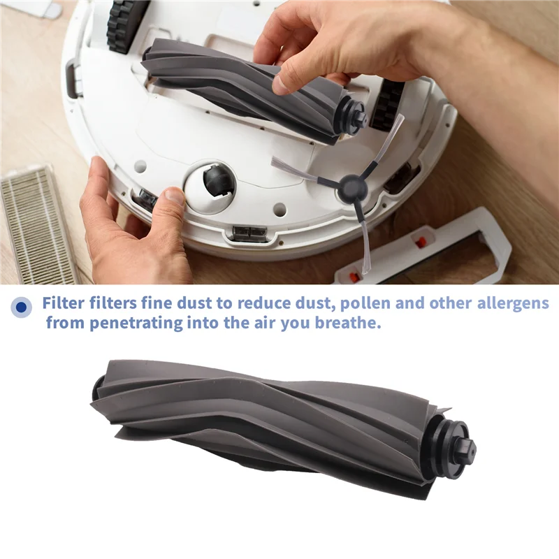 BAAM-para Dreame D9 Max Gen 2, D10s Pro, D10s accesorios de Robot aspirador filtros de cepillo principal fregona piezas de repuesto de trapo