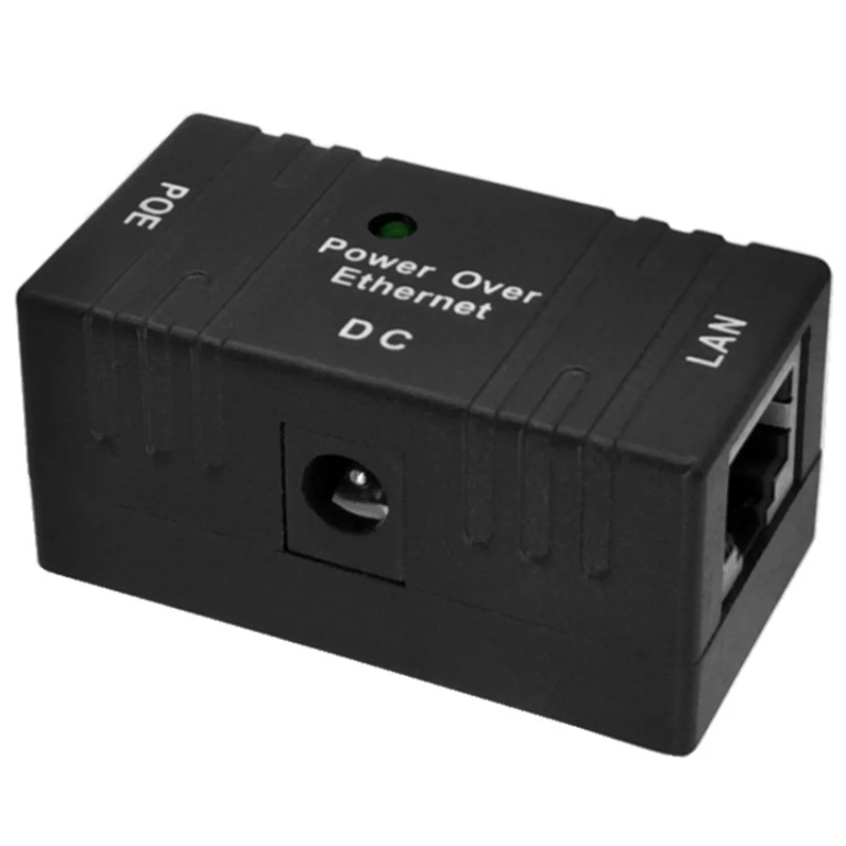 100 Mbps 5V 12V 24V 48V/1A BJW POE Injector Power Splitter for IP Camera POE Adapter Module Accessories-Black