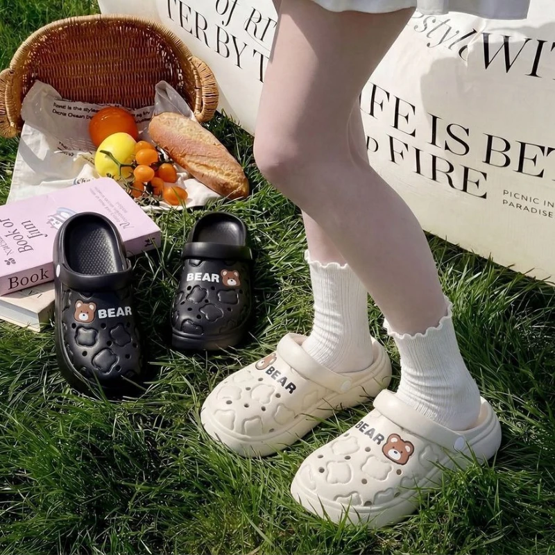 รองเท้าแตะรูปหมีการ์ตูน EVA สำ - Men Shoes On Cloud บทวิจารณ์และราคา
