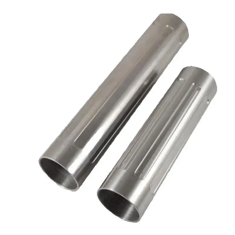 Customized CNC Machining Turning 304 Stainless Steel and Titanium Fuel Filter Solvent Trap Tube