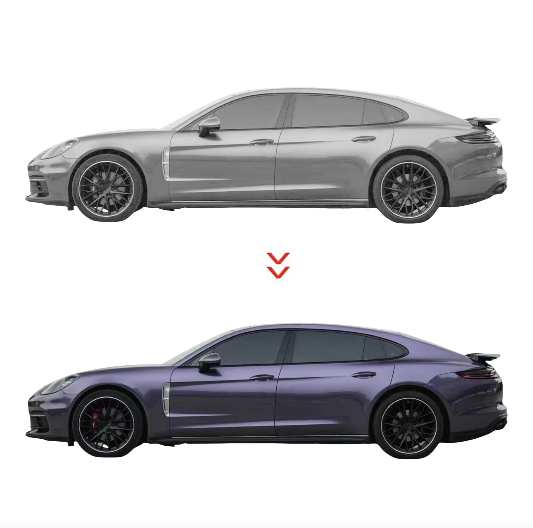 PET for Bernina Grey  Pet Glossy Color Changing Matte Multi Wrap Vinyl Full Body Car Colored Changing Coating Pet Film for Car