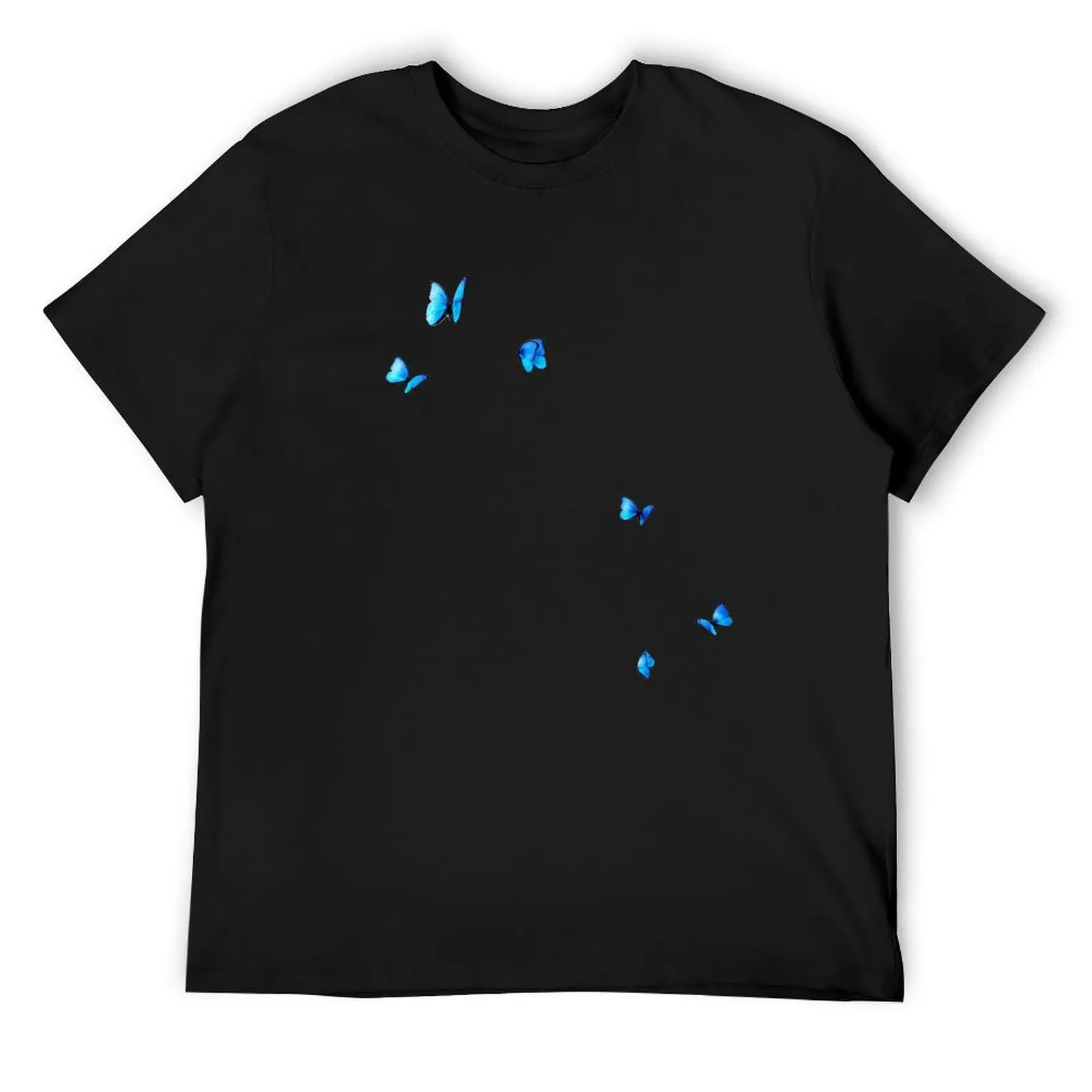 

blue butterfliez T-Shirt sublime Luxury man oversizeds mens white t shirts