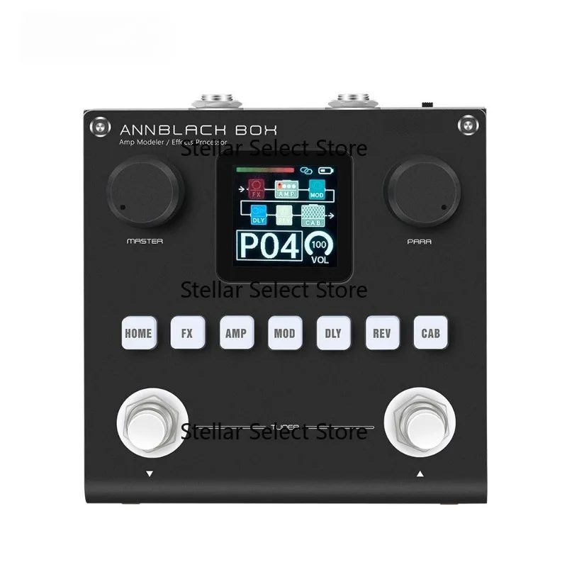 Electric guitar multi-effects processor and guitar/bass amp simulator