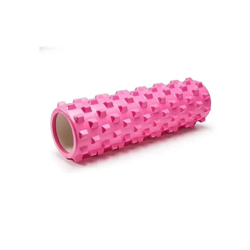 Medium Density Foam Roller, Deep Tissue Massager For Muscle Massage And Myofascial Trigger Point Release, Indoor Fitness Equipme