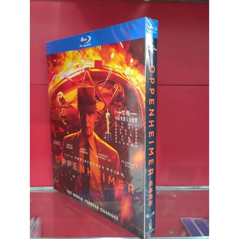 Oppenheimer BD Blu-ray Disc High Definition Movie Collection for Home Theater Entertainment System
