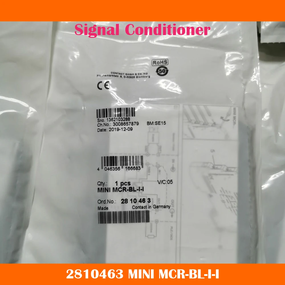 

Signal Conditioner 0(4)mA...20mA MINI MCR-BL-I-I 2810463