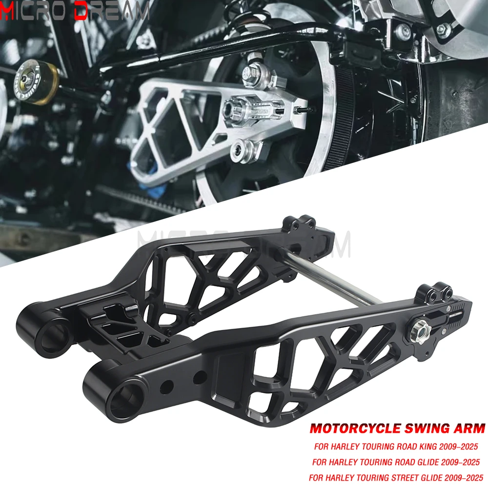 

Motorcycle Swing Arm For Harley Touring Street Glide Road Glide Road King 2009-2025 Color Rear Fork Swingarm for harley touring