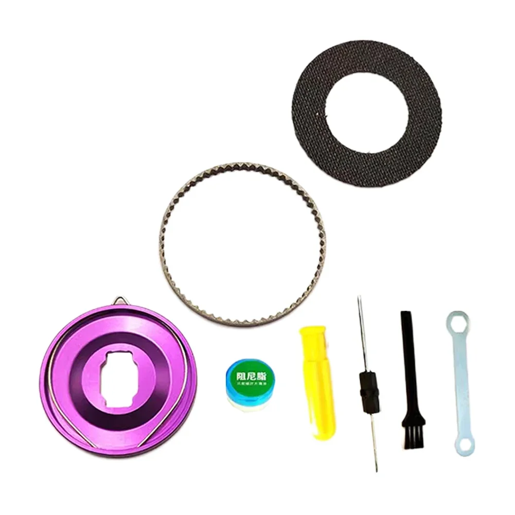 Upgrade Your Fishing Gear with Unloading Alarm Drag Click Water Drop Wheel Set for DAIWA PR100/PD106 Modification view 2