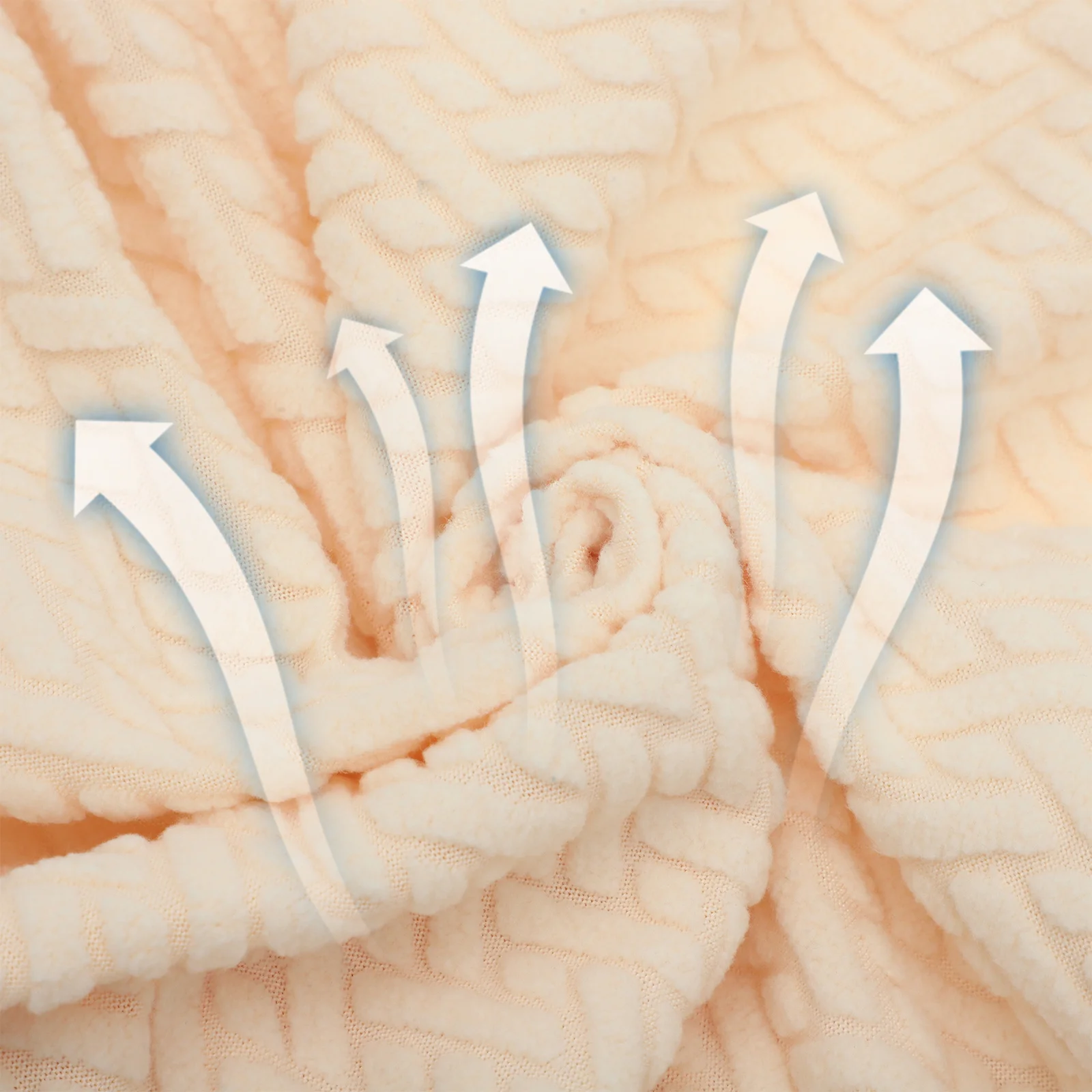 

Sofa Pillowcase Fleece Cushion Cover Simple Color Decorative Resilient Non-Deformed Washable Reusable Home Supply