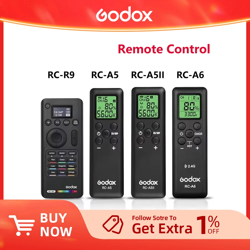Godox RC-A5II RC-R9…