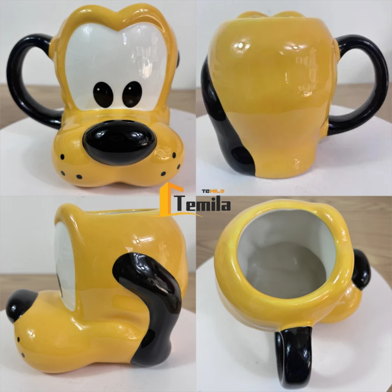 

Периферийные устройства для фильмов, керамическая кружка, милый мультяшный Брутон, чашка для питья в форме собаки, креативное украшение для рабочего стола, подарок на день рождения