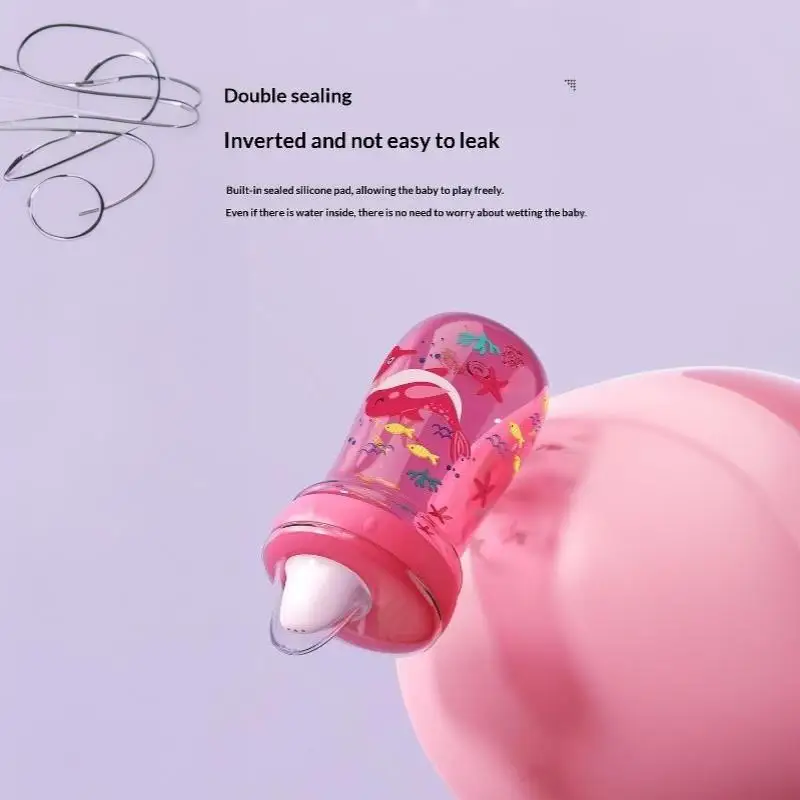 Cute Duckbill Cup Baby Learning Drinking Cup Leakproof Infants Water Cups Bottle With Lid Daily Drinking And Travel