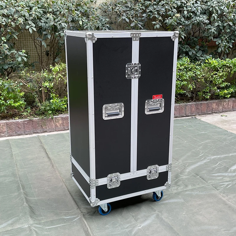 Customized Amp Stackable Sound Line Array Speaker Flight Case for Pro 3x DB Technologies DVA T12 Loudspeaker