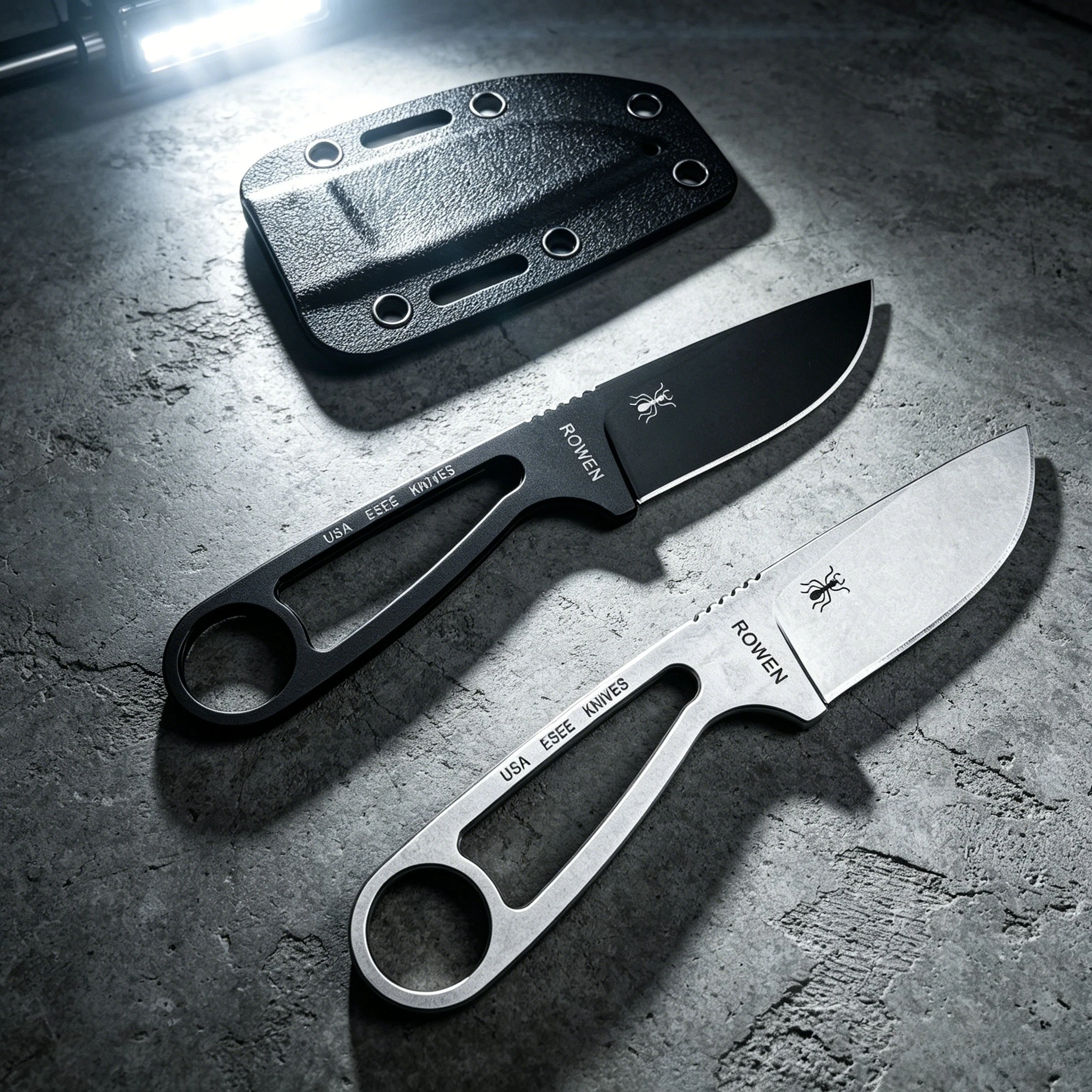 Outdoor Utility Fixed Knife – 8Cr13MoV One-Piece Steel Design – Perfect for Hiking Camping Adventures, Includes Sheath EDC Tool