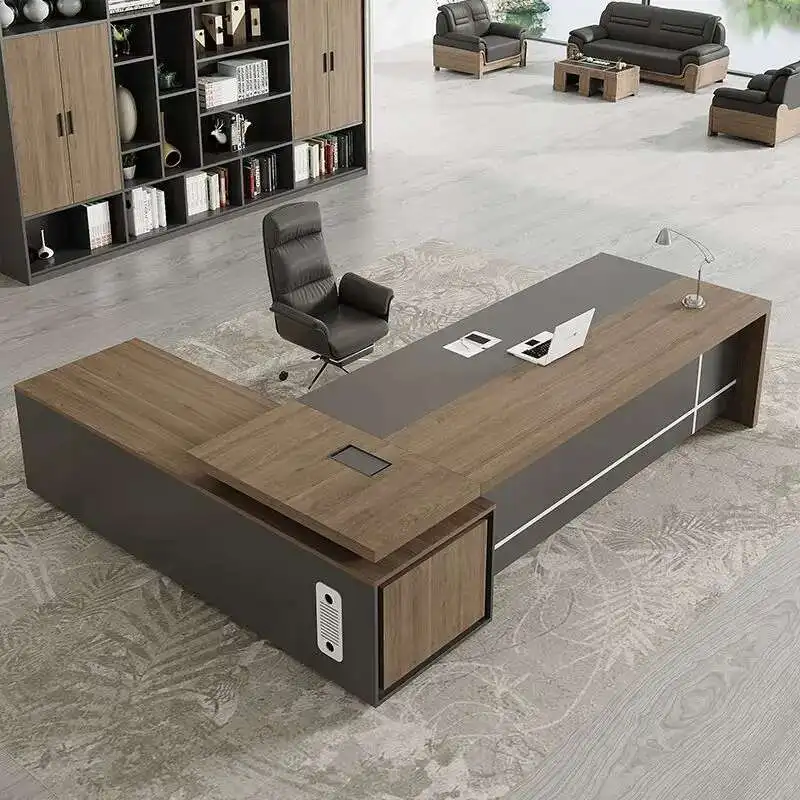 

Modern Organizer Office Desk Creativity Corner Light Luxury Quality Office Desk European Design Mesa De Escritorio Furniture