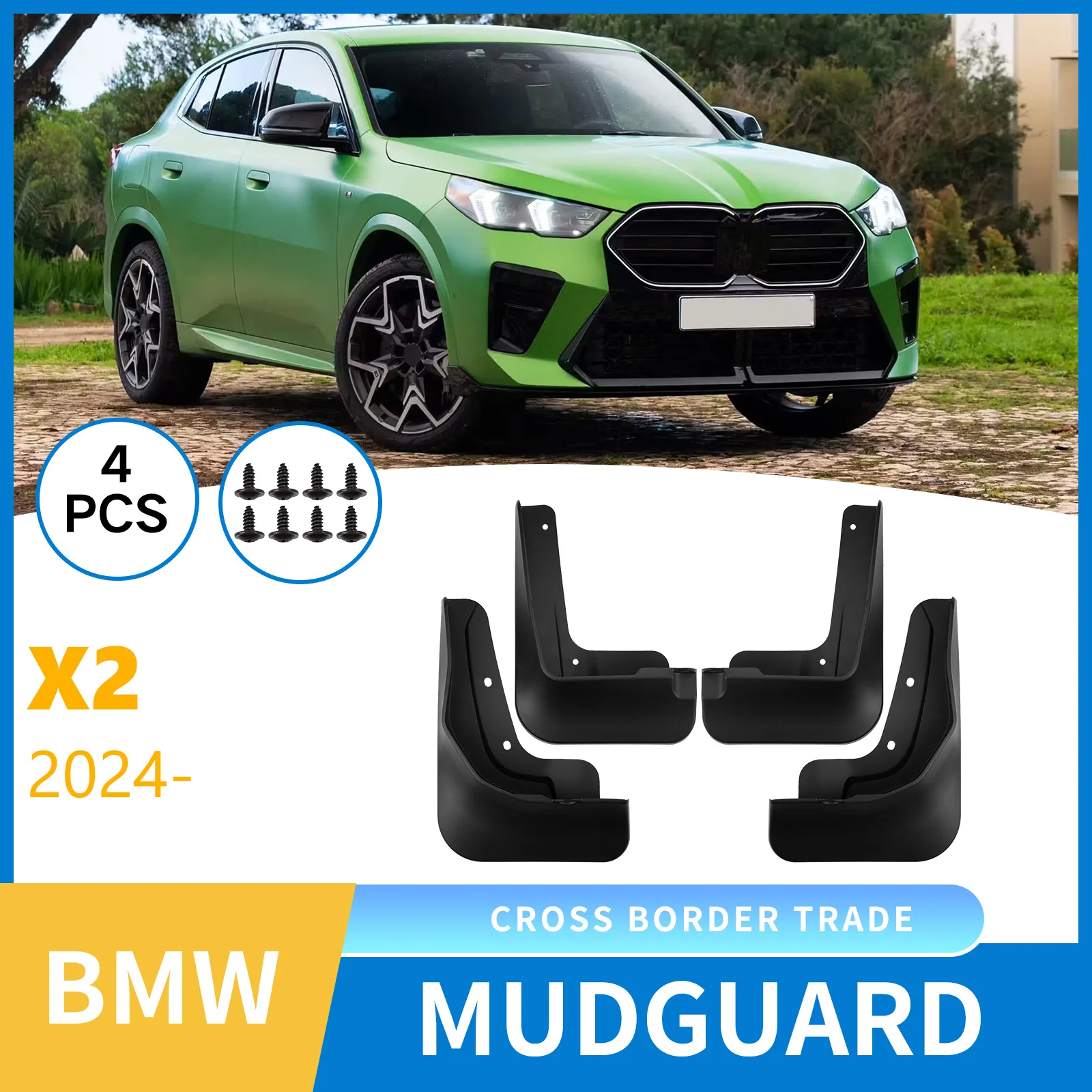 

Fenders For BMW X2 2024-2025 car tire mudguard modification products