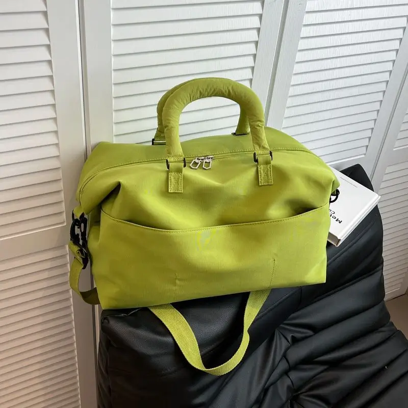 

2025 Women's Fashion Large-capacity Short-distance Travel Storage Luggage Men's Portable Light Messenger Sports Fitness Bags