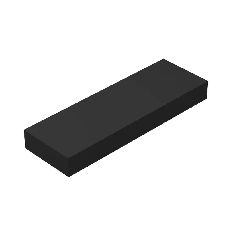 MOC-Juego de piezas de montaje de azulejo plano para niños, Panel de luz de 1x3, bloques de construcción, accesorios de juguete educativo, 63864, 20