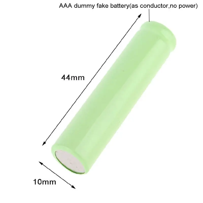 AAA Battery Eliminator com cabo de alimentação USB, apto para brinquedo elétrico, lanterna, relógio, 1.5V, LR03, 1 a 4pcs