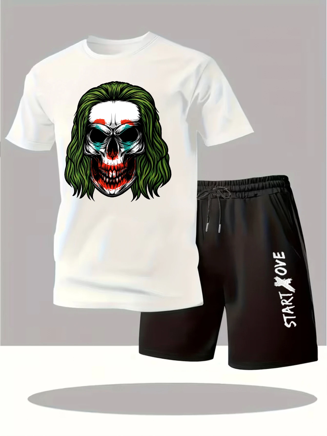 

Мужские комплекты 2025: Новые модные спортивные костюмы Y2K, комплекты для мужчин, свитшоты, комплекты с принтом, одежда с коротким рукавом и графическим рисунком