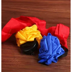 Funny Silk Melt To Rose Magic Tricks Scarf To Silk Close-Up Street Stage Magic Props Comedy Accessory Gimmick Magician Magia