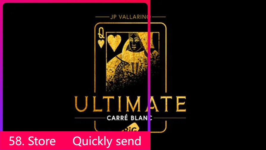 

Ultimate Carre Blanc от Жанна Пьера Валино — Волшебные трюки (58, загрузка в магазине)