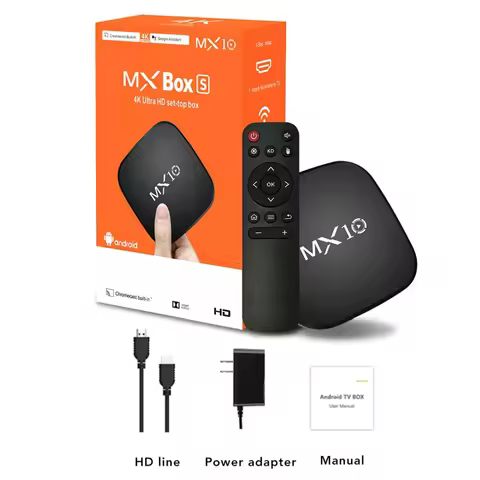 Android Tv Box Allwinner RK3228A Quad-Core MX10 1GB 8GB Mini Smart Box Set Top Box 4K Smart TV BOX Dual Band WIFI